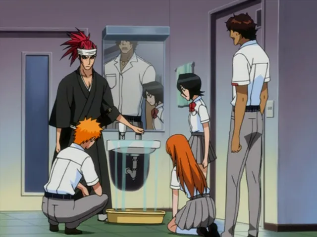 Capture 9 — Épisode 72 : Sawatari et Baura