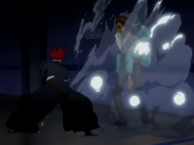 Capture 18 — Épisode 72 : Sawatari et Baura