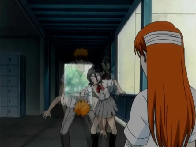 Capture 12 — Épisode 116 : Orihime révèle ses pouvoirs