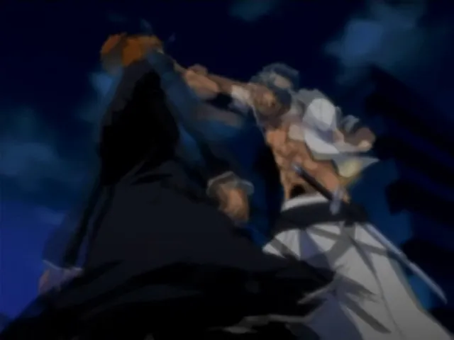 Capture 20 — Épisode 121 : Rangiku contre l'Arrancar