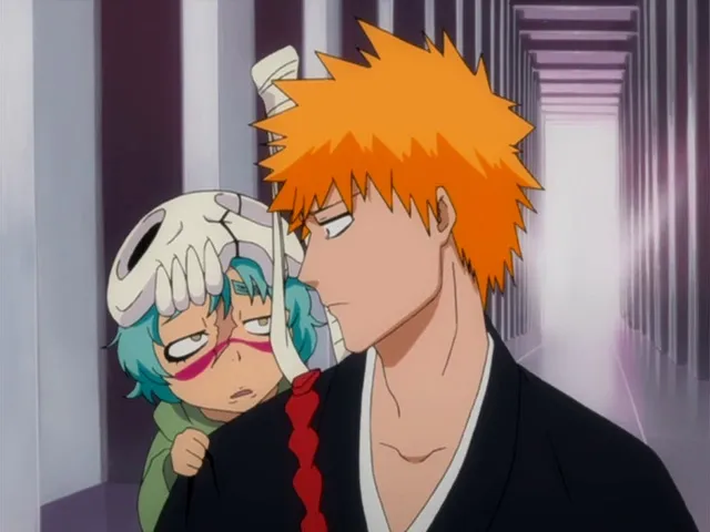 Capture 7 — Épisode 151 : Grimmjow libère Orihime