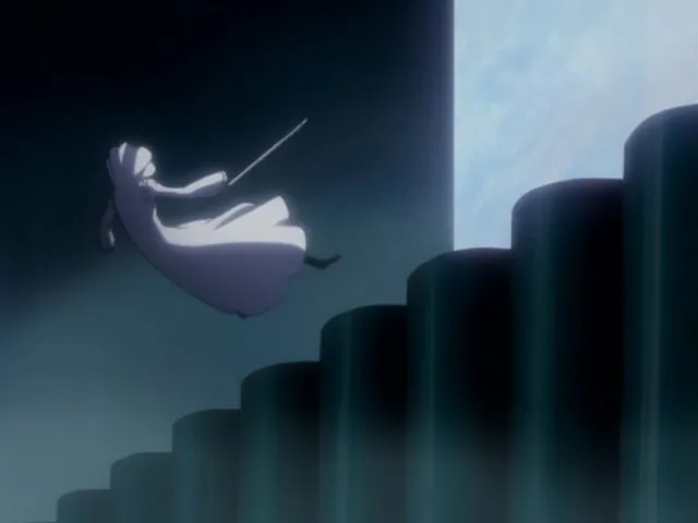 Capture 4 — Épisode 155 : Ichigo contre Ulquiorra — Round 1