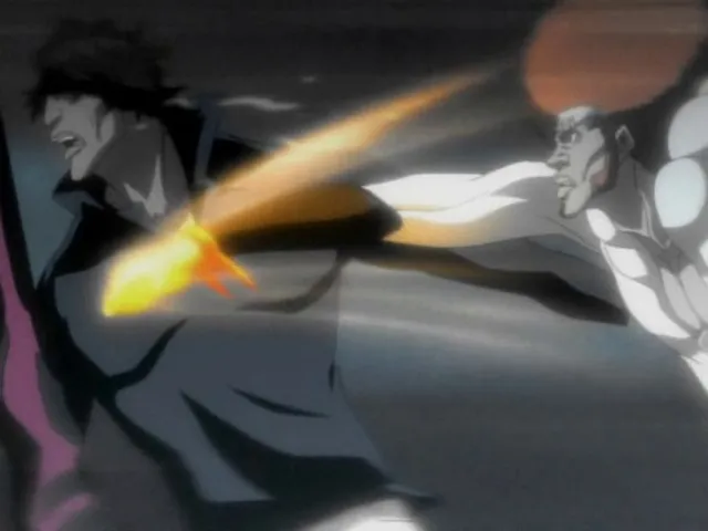 Capture 15 — Épisode 155 : Ichigo contre Ulquiorra — Round 1