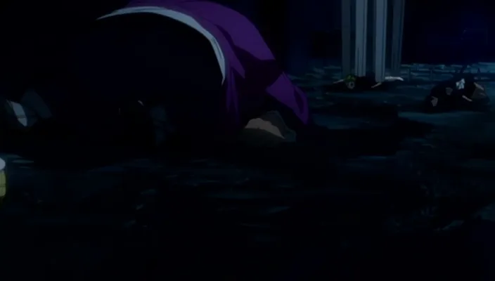 Capture 16 — Épisode 212 : Sauver Hirako ! Aizen contre Urahara
