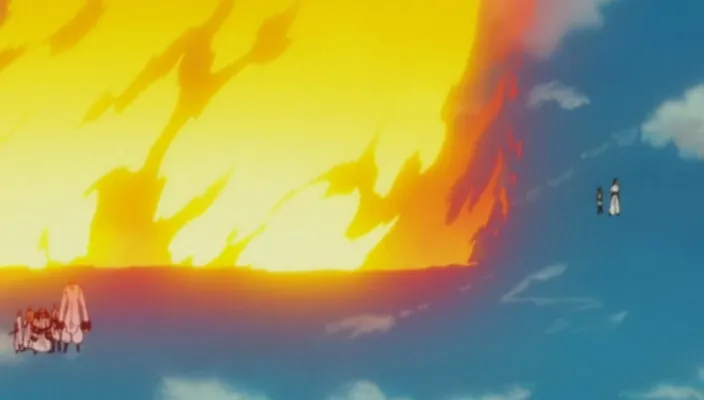 Capture 12 — Épisode 215 : Défends Karakura Town ! L'Armée Shinigami se déploie