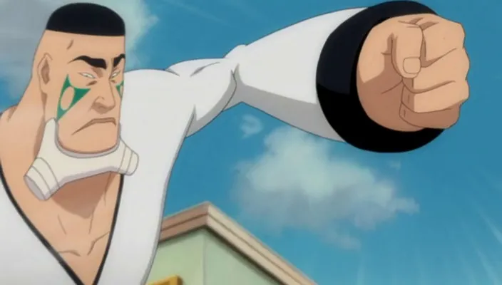 Capture 2 — Épisode 220 : Ikkaku tombe ! La Crise du Shinigami