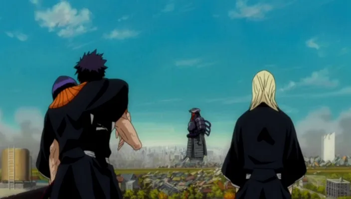 Capture 29 — Épisode 220 : Ikkaku tombe ! La Crise du Shinigami