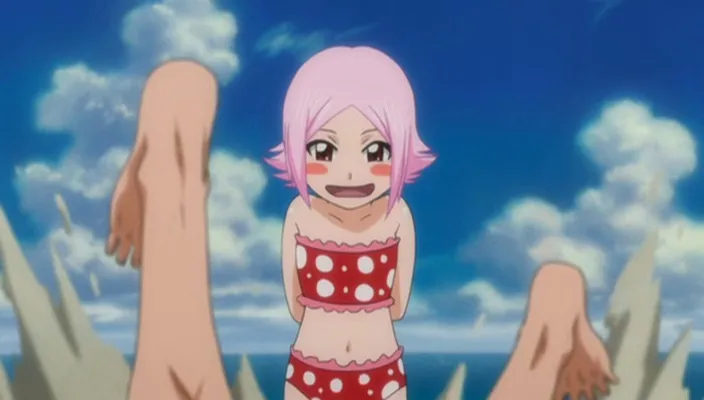Capture 17 — Épisode 228 : Été ! Mer ! Festival des Maillots de Bain !!