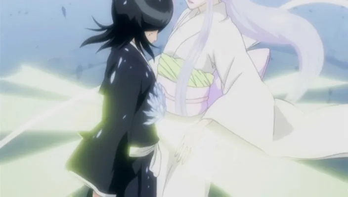 Capture 30 — Épisode 232 : Sode no Shirayuki contre Rukia ! Cœur troublé