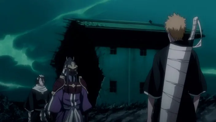 Capture 5 — Épisode 242 : Shinigamis et Zanpakutō — Sortie totale