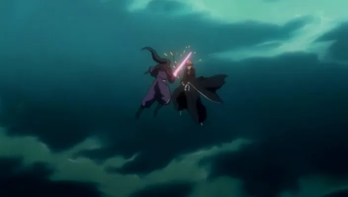 Capture 1 — Épisode 245 : Poursuivre Byakuya ! Les Divisions du Gotei en confusion