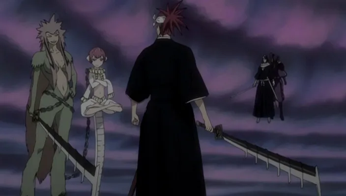 Capture 12 — Épisode 254 : Byakuya et Renji — La 6e Division retrouve sa voie