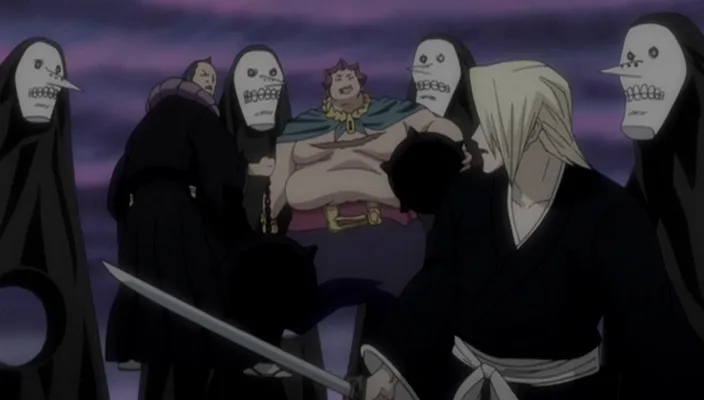 Capture 16 — Épisode 254 : Byakuya et Renji — La 6e Division retrouve sa voie