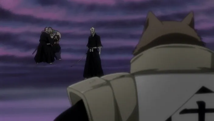 Capture 17 — Épisode 254 : Byakuya et Renji — La 6e Division retrouve sa voie