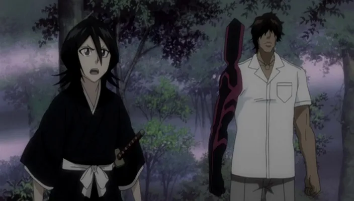 Capture 24 — Épisode 254 : Byakuya et Renji — La 6e Division retrouve sa voie