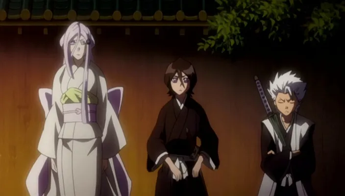 Capture 16 — Épisode 256 : La Colère de Byakuya ! La famille Kuchiki s'effondre