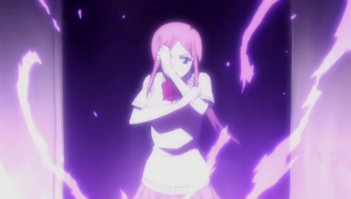 Capture 28 — Épisode 261 : La personne aux pouvoirs inconnus ! Orihime visée