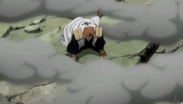 Capture 25 — Épisode 289 : L'Hōgyoku fusionne avec Aizen